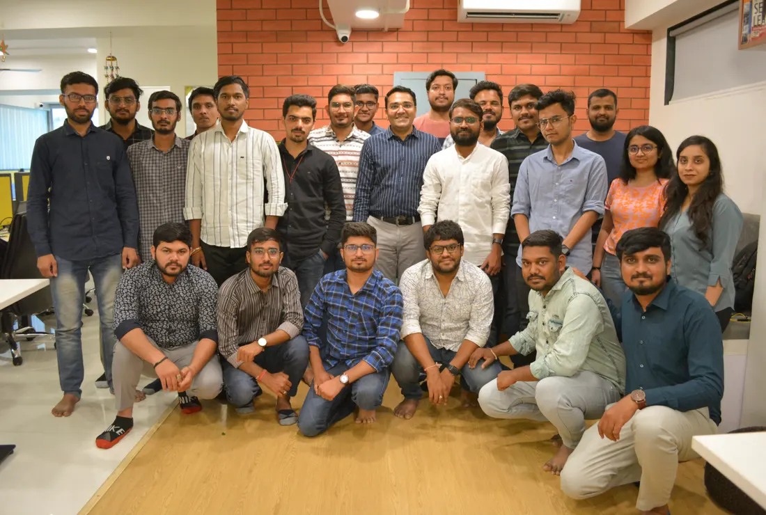 Group photo of team upforce