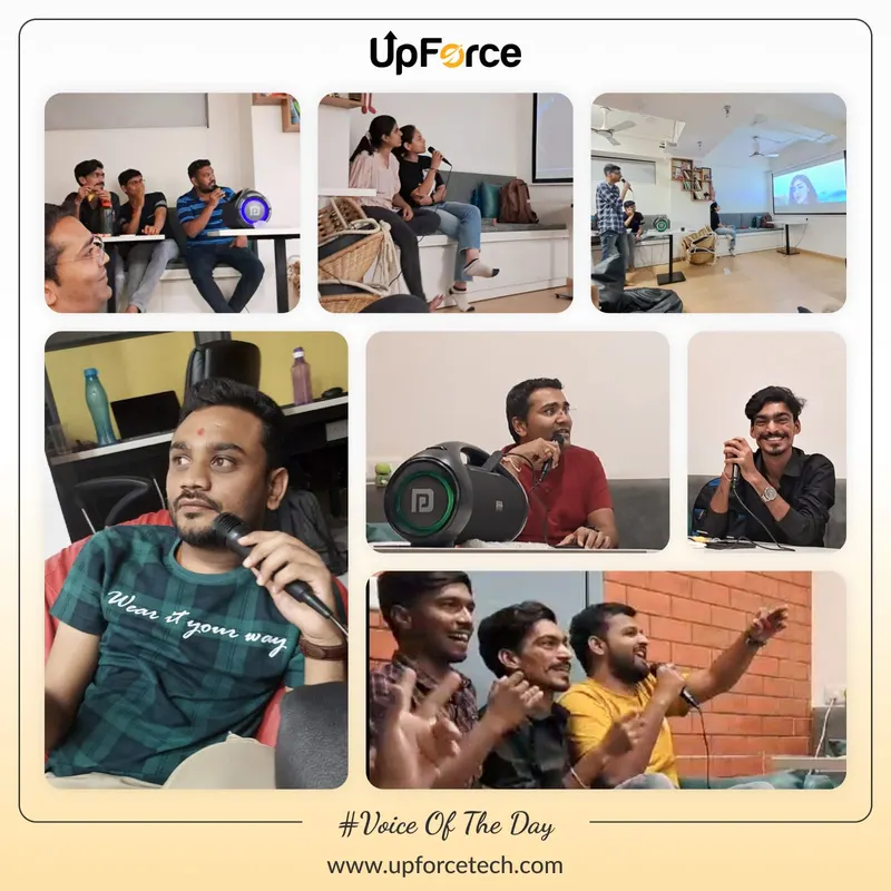 voice of the day fun friday activities at upforcetech