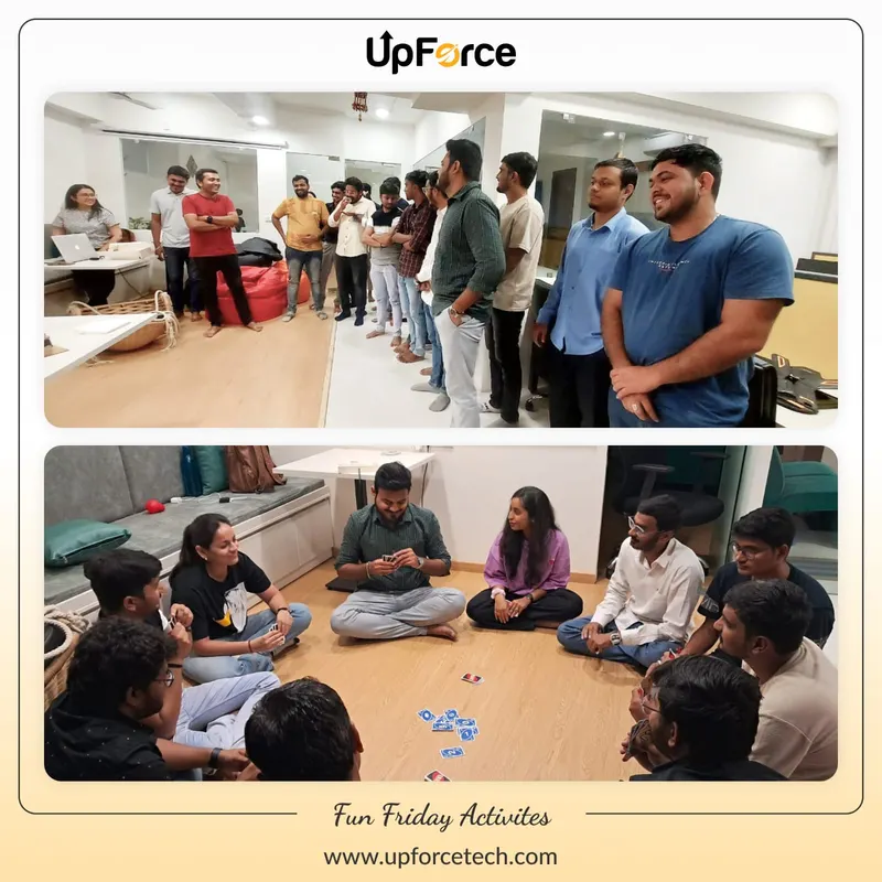 Fun Friday activities at upforcetech