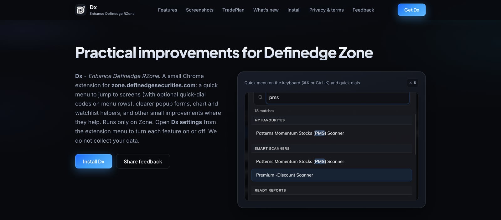 Dx interface